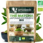 THÉ MATCHA JAPONAIS EN POUDRE BIO