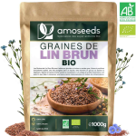 GRAINES DE LIN BRUN BIO