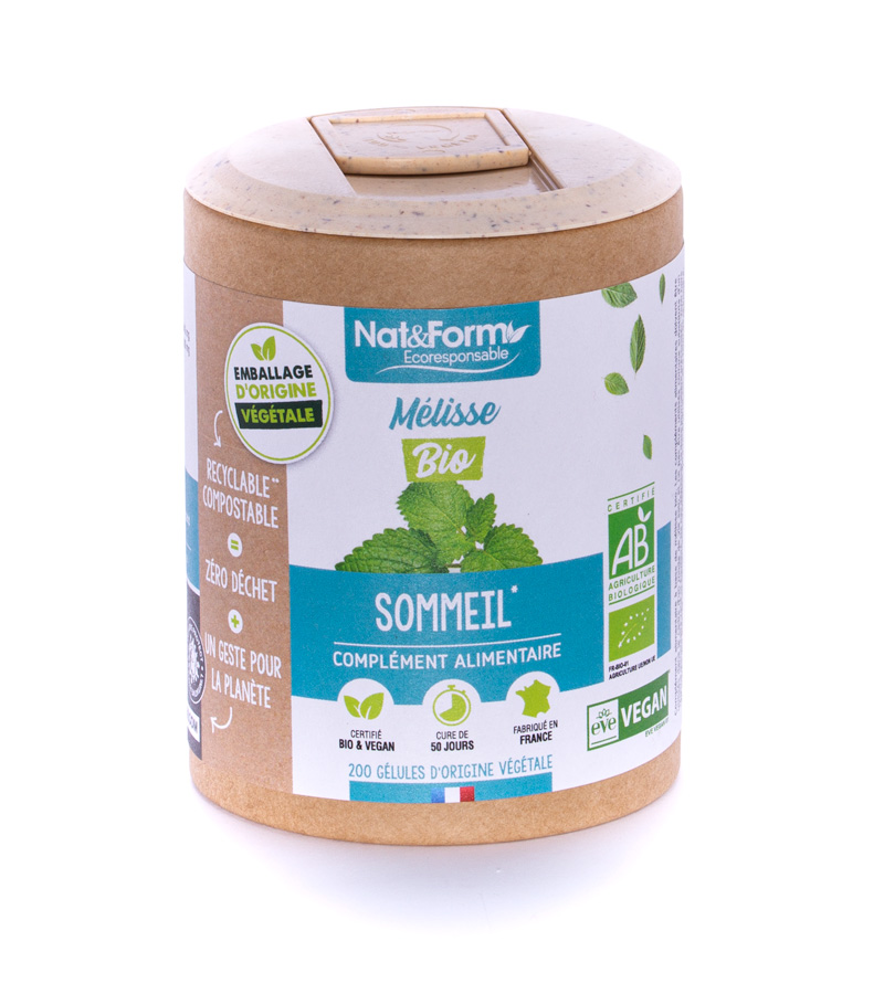 w23 MÉLISSE BIO 210 mg 90 gélules végétales – Image 1