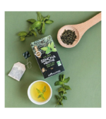 Thé vert Sencha et Menthe en infusettes – Image 2