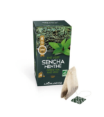 Thé vert Sencha et Menthe en infusettes – Image 3