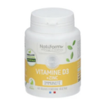 Vitamine D3 Zinc 60 gelules
