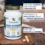 Anti Stress Bio - Safran et Mélisse | Sérénité et Bien-être | 60 Gélules – Image 3