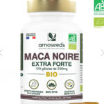 Maca Noire Bio Extra Forte 120 Gélules