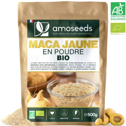 MACA JAUNE EN POUDRE BIO 500g
