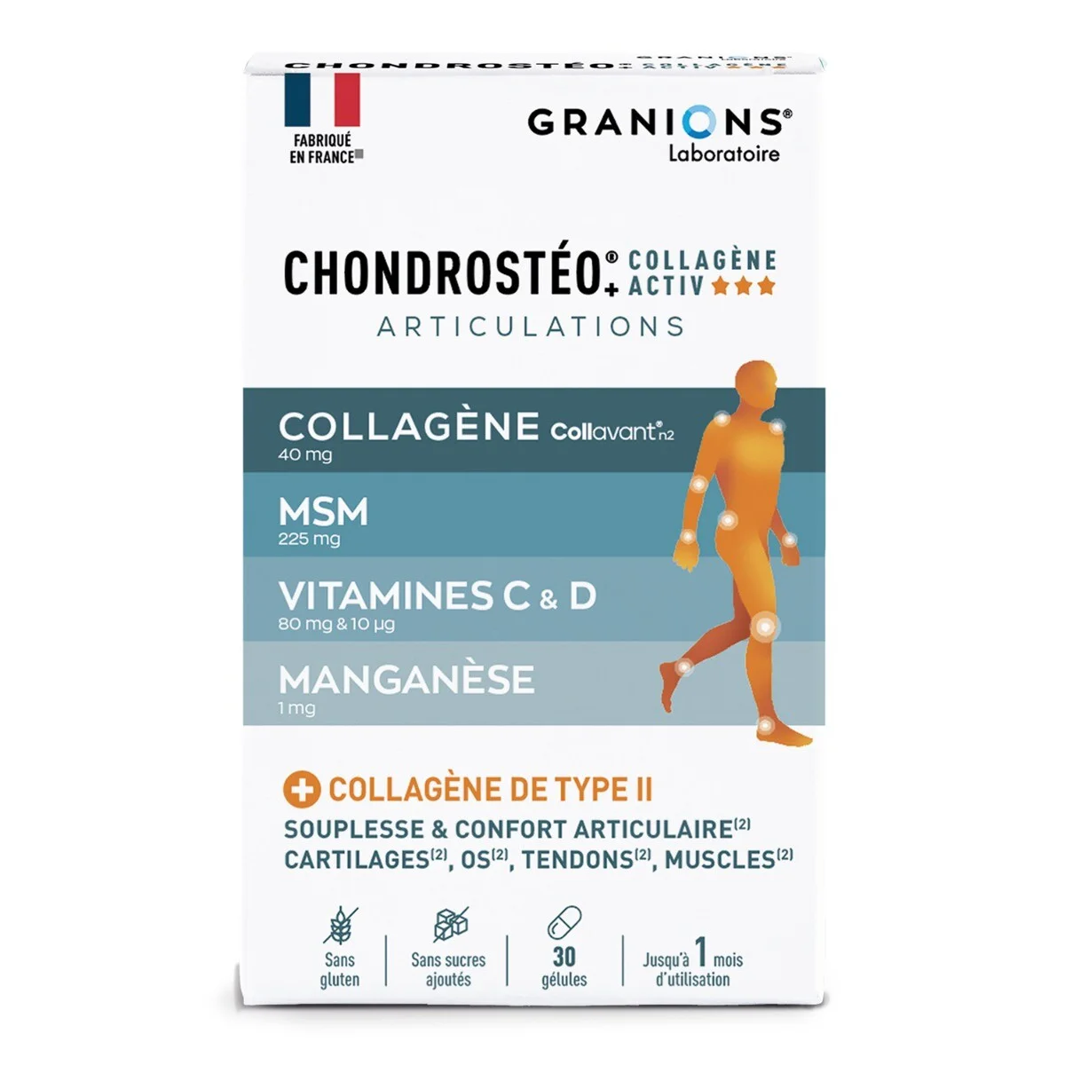 chondrosteo-coactiv-digital01 Chondrostéo+ Collagène Activ 30 gélules – Image 1