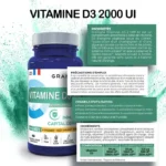 Vitamine D3 2000 UI - 30 comprimés à croquer – Image 2