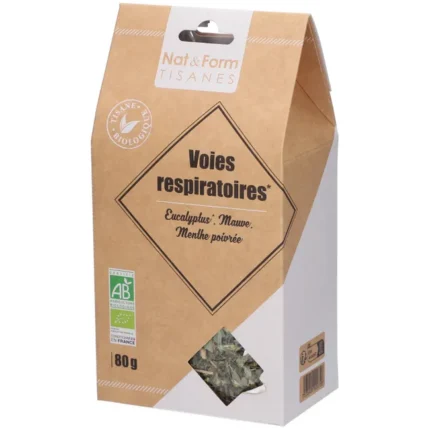 Nat&Form Tisane Voies respiratoires bio