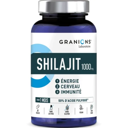 GRANIONS Shilajit 1000 mg 60 gélules