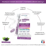 GRANIONS Vitamineris Senior 1000mg 30 comprimés effervescents – Image 4