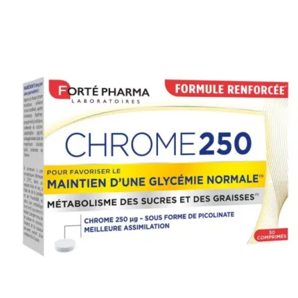 CHROME 250 Glycémie normale