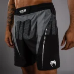 Short de combat - Noir/Gris argenté – Image 3
