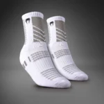 Chaussettes Mi-longues Vector  Blanc/Gris – Image 4