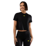 Laser Venum T-shirt Dry Tech Noir/Jaune