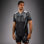 Venum Adrenaline T-shirt Dry Tech Noir/Gris Argenté – Image 5