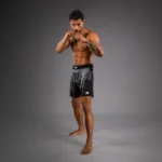 Short de combat - Noir/Gris argenté – Image 2