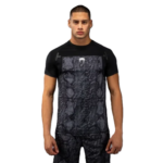 T-shirt Dry-Tech Noir/Gris anthracite