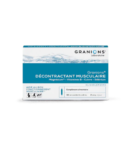 Décontractant musculaire 30 ampoules