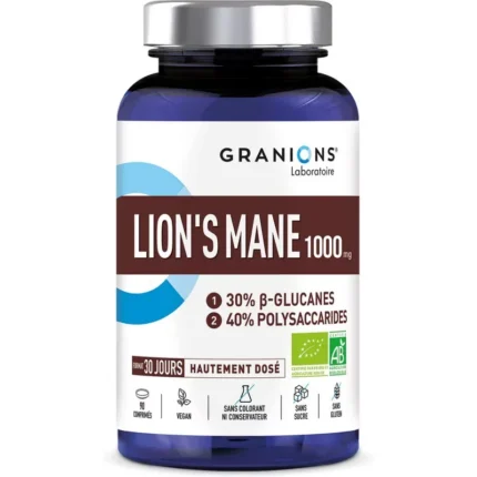 Lion's Mane 1000mg 90 gélules