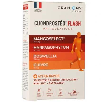 Chondrosteo + flash articulations