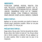 Décontractant musculaire Baume chauffant – Image 5