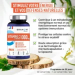 Vitamine C Liposomale 1000 mg énergie immunité – Image 2