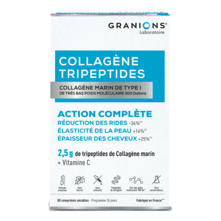 Collagène tripeptides 2.5G action complète + vitamine C