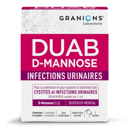 DUAB D Mannose infection urinaire