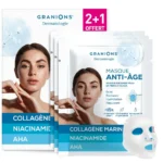 Masque collagène Anti âge 2+1 offert éclat radiance hydratation – Image 5