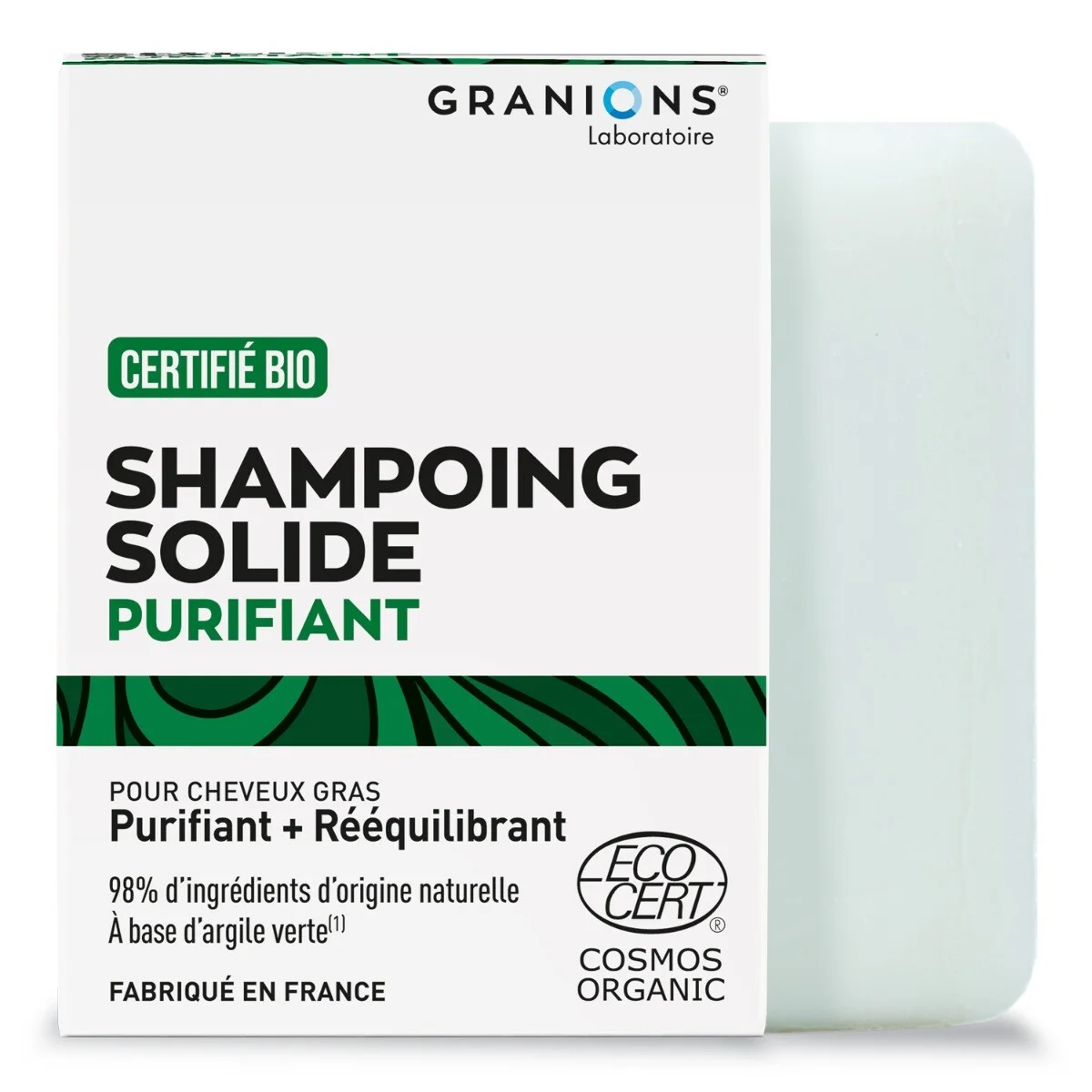 purifiant Shampoing solide purifiant BIO – Image 1